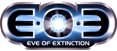 EOE: Eve Of Extinction title screen for Playstation 2
